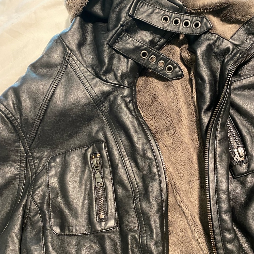 Leather jacket
